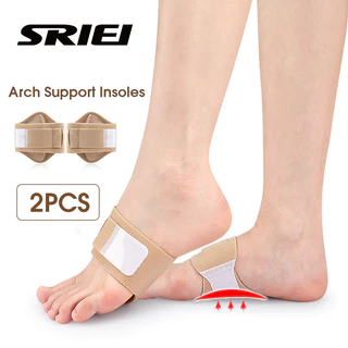 SRIEI 2PCS EVA แบนฟุต Arch สนับสนุนศัลยกรรมกระดูก Insoles Pads สําหรับรองเท้าผู้ชายผู้หญิงเท้า Valgus กีฬา Insoles รองเท้า
