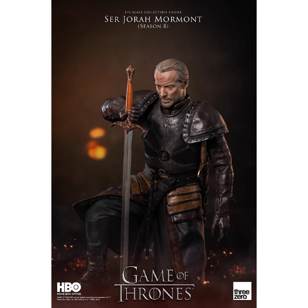 3A threezero 1/6 3Z0141 Game of Thrones 8 Seasons Jorah.Sir Mormont