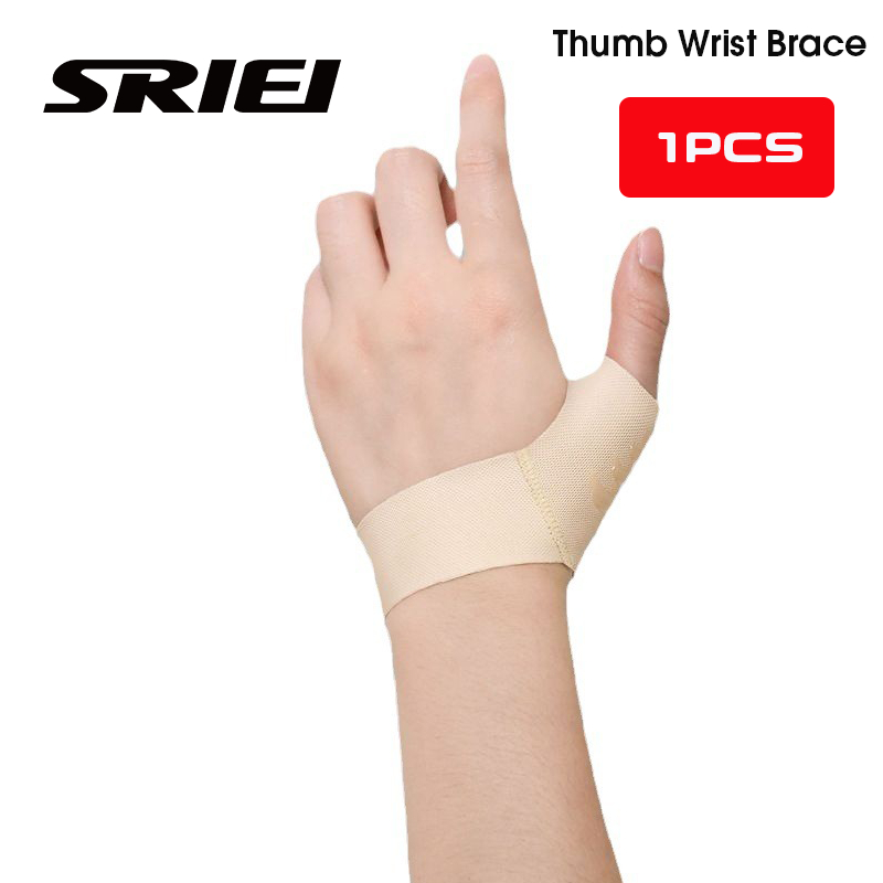 SRIEI 1PCS ผู้ถือนิ้วมือ Protector Brace กีฬาทางการแพทย์ข้อมือ Thumbs Splint สนับสนุน Breathable ป้องกันเกียร์ซ้าย/ขวามือ