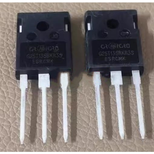 3 ชิ้น Original G25T135BKR3S TO-247 25T135 TO247 25A/1350V อินเวอร์เตอร์ IGBT ทรานซิสเตอร์
