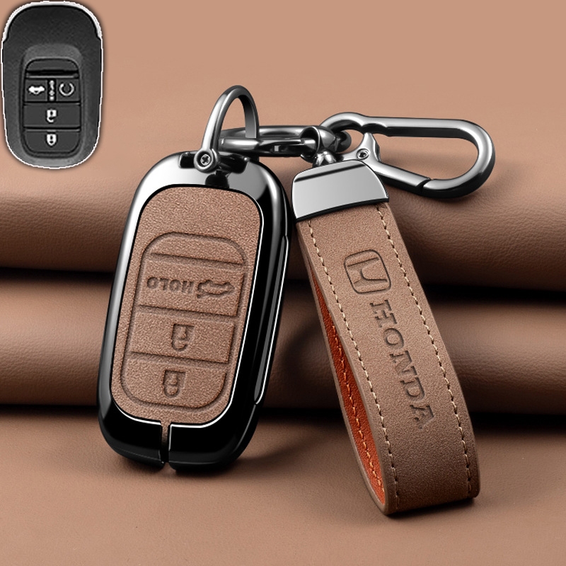 เคสกุญแจรีโมทรถยนต์ สําหรับ Honda Civic RS FE HRV 2024 2025 Accord CRV G6 ของแต่งรถยนต์ พวงกุญแจ