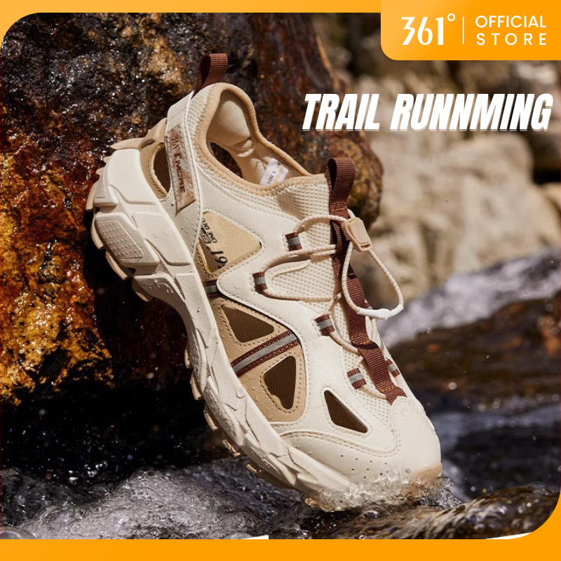 361 Degrees Go Wild Men รองเท้าแตะผู้ชาย รองเท้าแตะสำหรับกลางแจ้ง 672526701