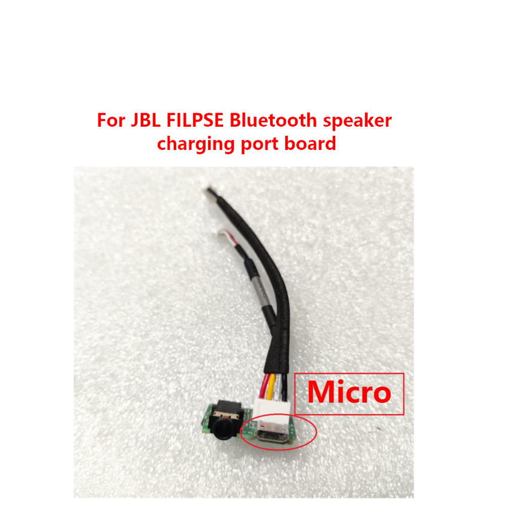 พอร์ตชาร์จทดแทนต้นฉบับสําหรับ JBL Flip Essential FILP SE บอร์ดพอร์ตชาร์จลําโพงบลูทูธ