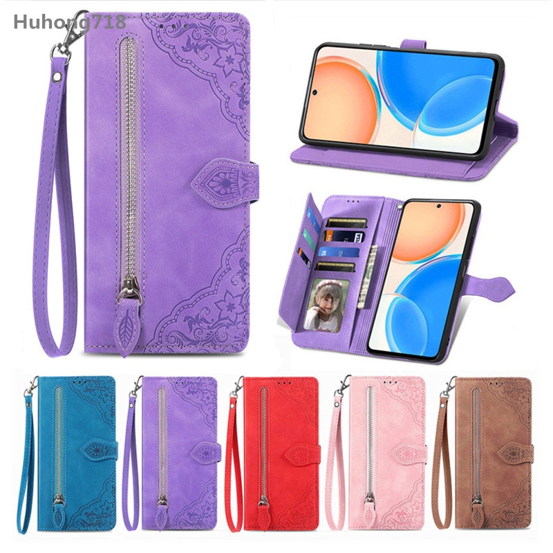 ซิป PU หนังสําหรับ Sharp Aquos Wish 2 3 4 5 R6 R8 R8S R9 Pro R10 Leitz โทรศัพท์ 3 SHG06 SH-51C SH-51