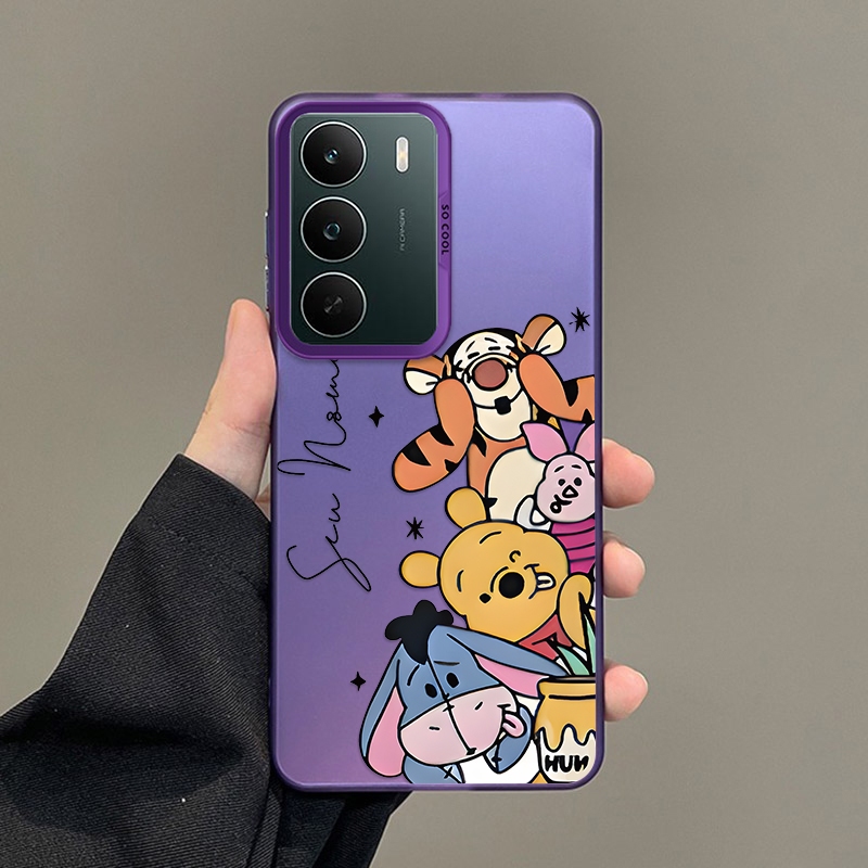 Realme C71 5G realme C73 Custom Name Case Winnie the Pooh Bear Tiger Cover