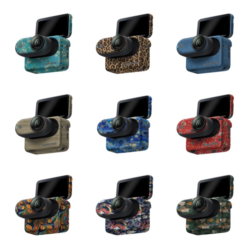 สติกเกอร์ป้องกันกล้อง Insta360 GO3S สําหรับสติกเกอร์ Insta360 GO3S, ตัวป้องกันกล้อง Insta360, อุปกรณ