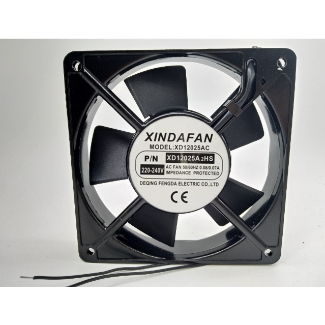 XINDAFAN XD12025A2HS 12CM 220V 12025 เต็นท์ตกแต่งผ้าม่าน
