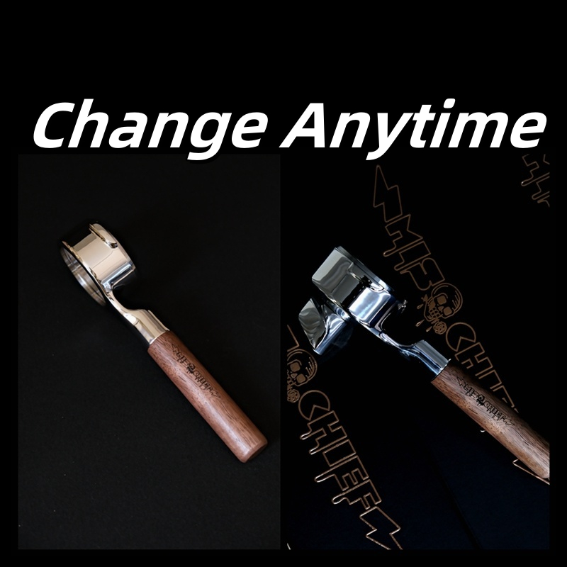 Mischief Workshop Convertible Bottomless Portafilter 58mm – Dual Spouts | ด้ามจับสีรุ้ง/วอลนัท/POM | สไตล์หยวนเปา & แตร