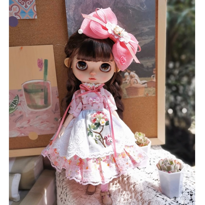 ชุด blythebuying 衣服 azone ob24 ob22 裙子套装