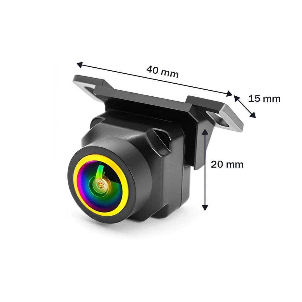 กล้องมองหลังรถยนต์ AHD CVBS 1080P Full HD กล้องสํารอง 170° มุมกว้าง Night Vision เลนส์ Fisheye กล้องถอยหลังรถยนต์ thumbnail 9