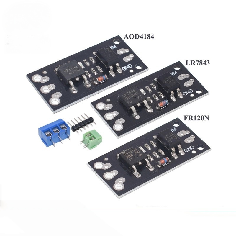 การแยก MOSFET MOSFET ท่อ Field Effect โมดูลท่อ FR120N LR7843 D4184 รีเลย์ทดแทน