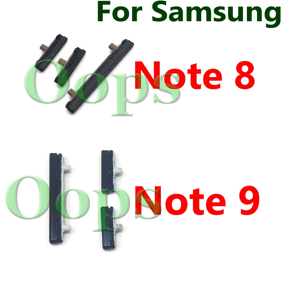 ปุ่มออกสําหรับ Samsung Galaxy Note 8 Note9 โทรศัพท์เปิดปริมาณด้านข้างปุ่มเปลี่ยนกุญแจ