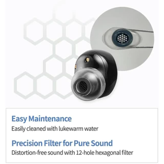 1 คู่ AZLA SednaEarfit คริสตัล 2 LSR หูฟัง Eartips เปลี่ยนใช้งานร่วมกับ WF-1000XM5/XM4/XM3