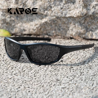 KAROS แว่นกันแดดโพลาไรซ์ใหม่ Drivers Anti-glare แว่นตากlางแจ้งสำหรับตกปลาและท่องเที่ยว hike น้ำหนักเบาทมีการป้องกัน UV400