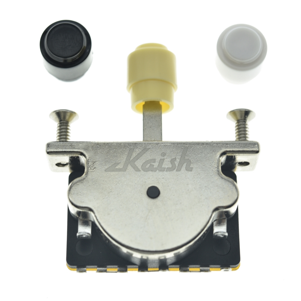 KAISH Heavy Duty 3 Way Guitar Pickup Lever Switch Pickup Selector Switch สําหรับ Strat TL 5 เคล็ดลับ