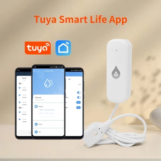 Wifi Tuya สมาร์ท Water Leak Sensor เครื่องตรวจจับสัญญาณเตือนน้ําท่วม Water Leakage Sensor ใช้งานร่วมกับ Smart Life Google Home Alexa