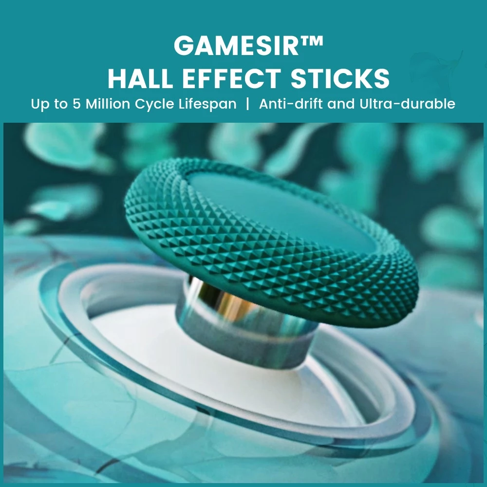 GameSir T7 PRO คอนโทรลเลอร์เกมแพดไร้สายลายดอกไม้พร้อมบลูทูธสําหรับ XBOX Series X/S XBOX One Windows 10/11 thumbnail 8