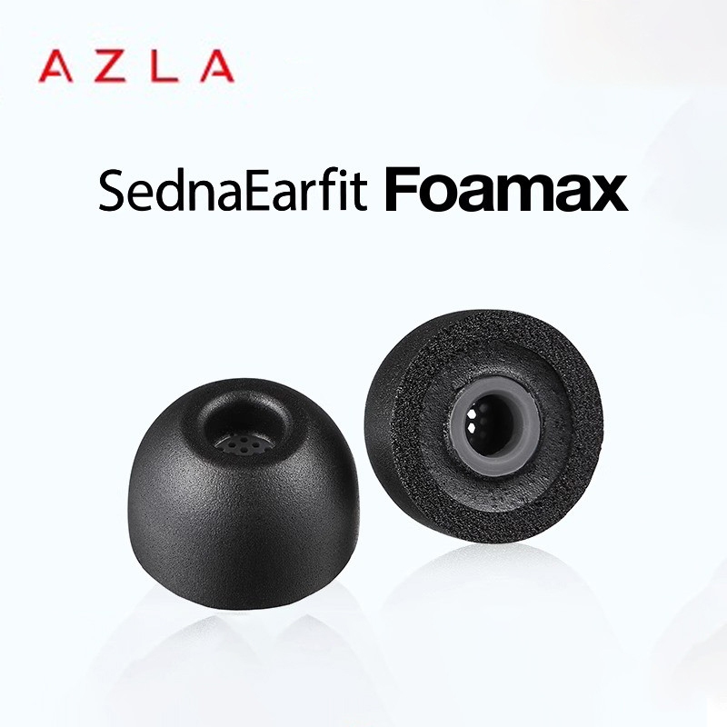 AZLA SednaEarfit Foamax หน่วยความจําฟองน้ําหูเคล็ดลับสําหรับ Sony XM5 Buds2Pro IE600 QDC กรองกันเสียงความถี่ต่ํา