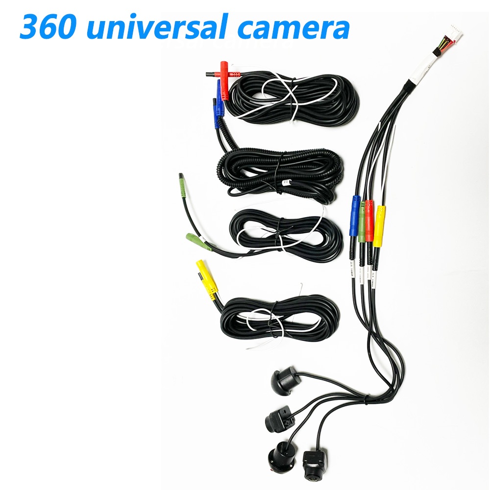 กล้องพาโนรามา AHD 1080P 360° สำหรับวิทยุหุ่นยนต์รถยนต์สำหรับ VW, Toyota, Honda และ ISUZU เบนซ์ Benz