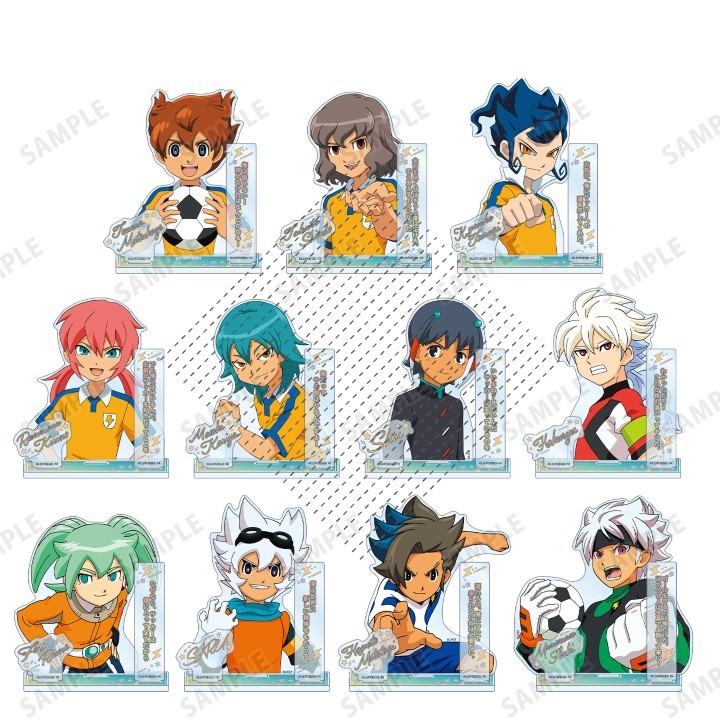 ขาตั้งอะคริลิค Inazuma Eleven - Mamoru Endou Shuuya Goenji Ryuugo Someoka อะนิเมะรูปสะสม