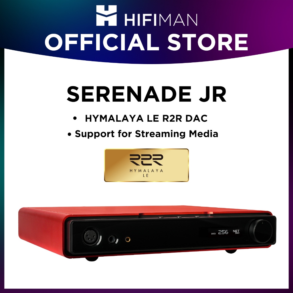 เครื่องขยายเสียง HIFIMAN SERENADE JR พร้อม HYMALAYA LE R2R DAC