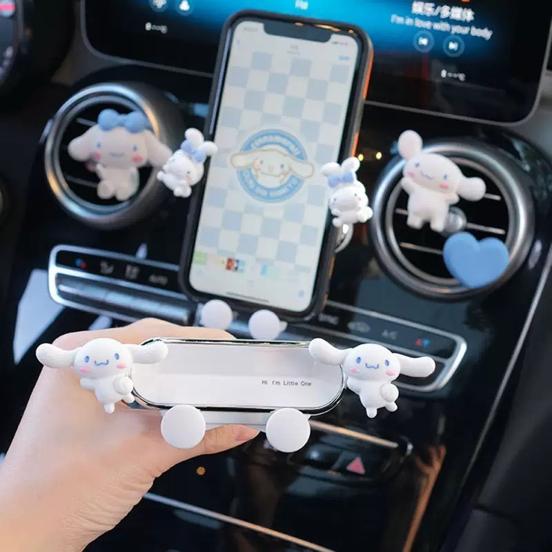 iPhone Xiaomi Samsung มิตซูบิชิ โรโยต้า ฮอนด้า มิตซูบิชิ โรโยต้า ฮอนด้าที่วางโทรศัพท์ในรถยนต์ Cinnamoroll ซินนามอนโรล อุปกรณ์ภายในรถยนต์น่ารัก ที่จับมือถือในรถยนต์ phone holder car ที่วางโทรศัพท์ในรถ ที่วางโทรศัพท์ ที่วางโทรศัพท์มือถือในรถการ์ตูนน่ารัก
