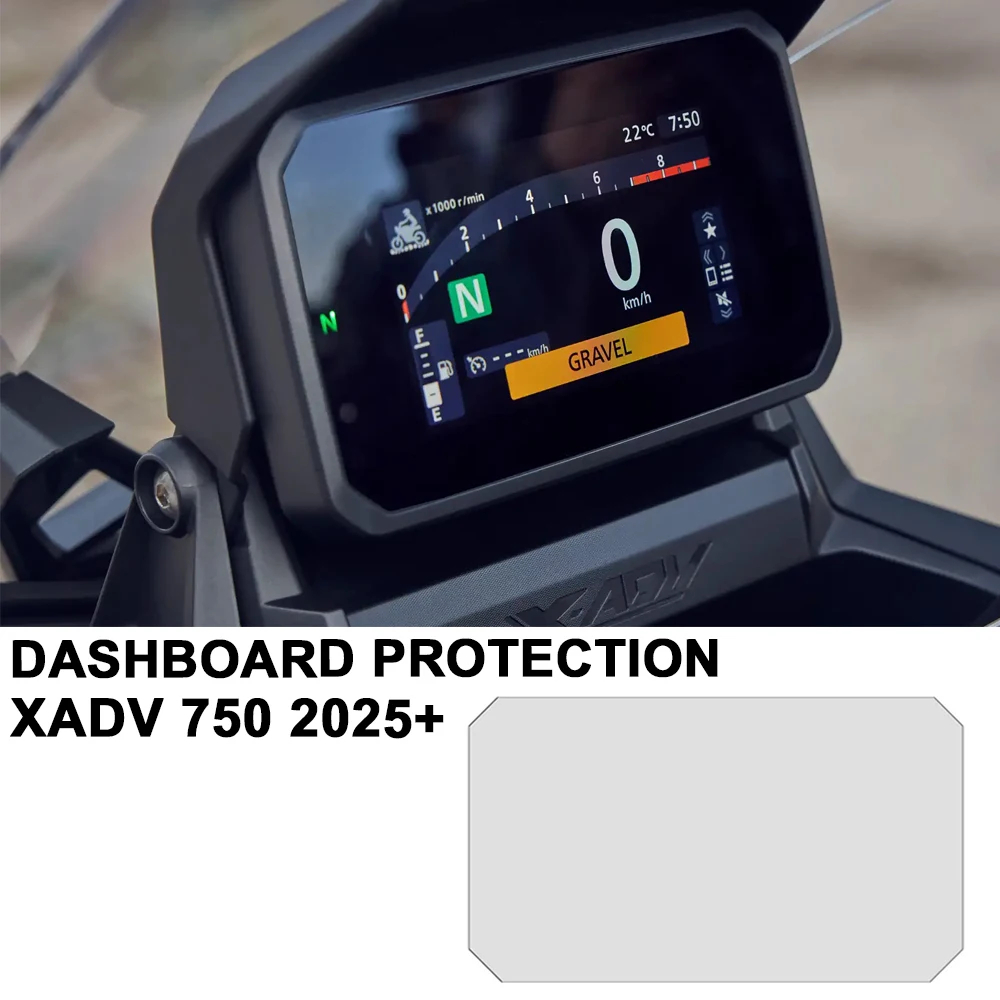 2025 X-ADV 750 Dashboard ป้องกันหน้าจอสําหรับ HONDA XADV 750 XADV750 อุปกรณ์เสริม TPU เครื่องมือฟิล์