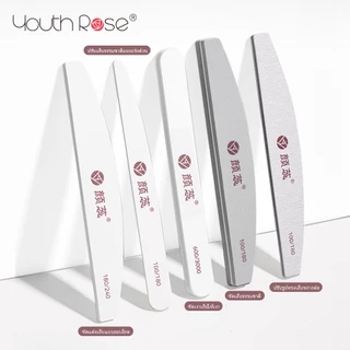 Youth Rose ตะไบเล็บ Nail File อุปกรณ์ทำเล็บ ตะไบขัดเล็บ manicure tool
