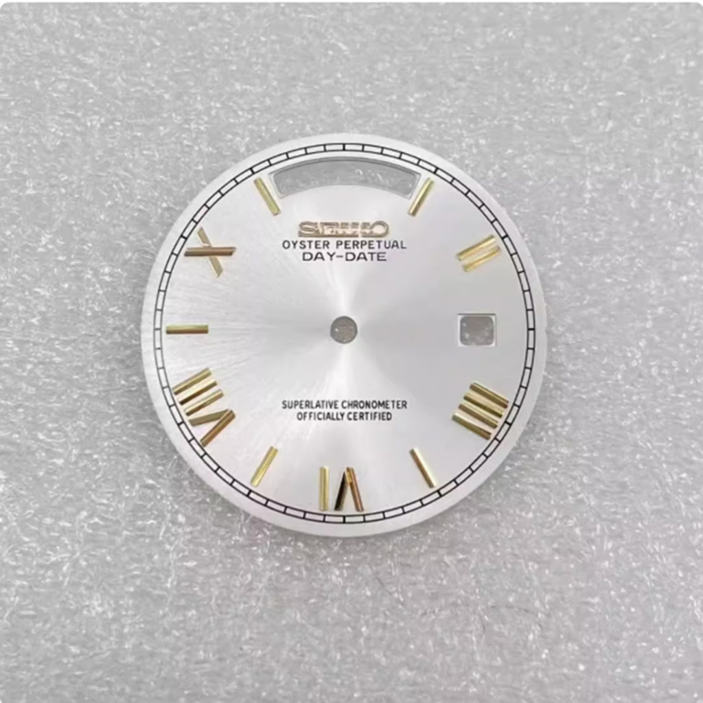 เคส 8285 ใหม่ดัดแปลง + หน้าปัดพร้อมชุดเล็บโรมันอุปกรณ์เสริมสําหรับ 8285 การเคลื่อนไหว