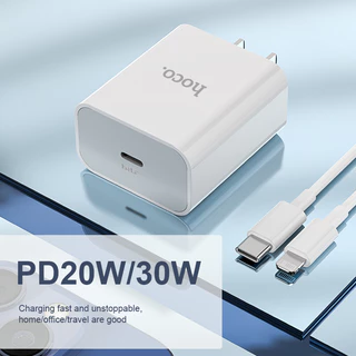 hoco. C76 หัวชาร์จเร็ว Type-C to iOS Fast Charger PD Quick Charge 20W หัวPD รองรับชาร์จเร็ว