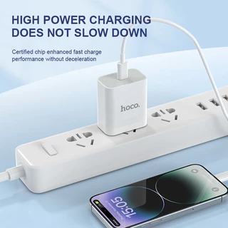 hoco. C76 หัวชาร์จเร็ว Type-C to iOS Fast Charger PD Quick Charge 20W หัวPD รองรับชาร์จเร็ว