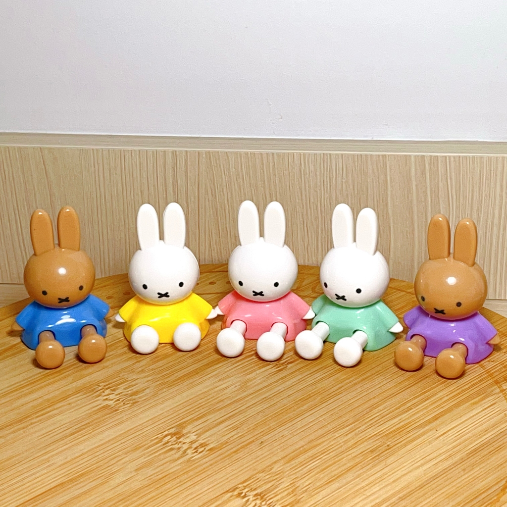 Kapplin🧸ตุ๊กตา Miffy สไตล์ญี่ปุ่น แบบกาชาปอง กะโระกะโระ ของแต่งโต๊ะ