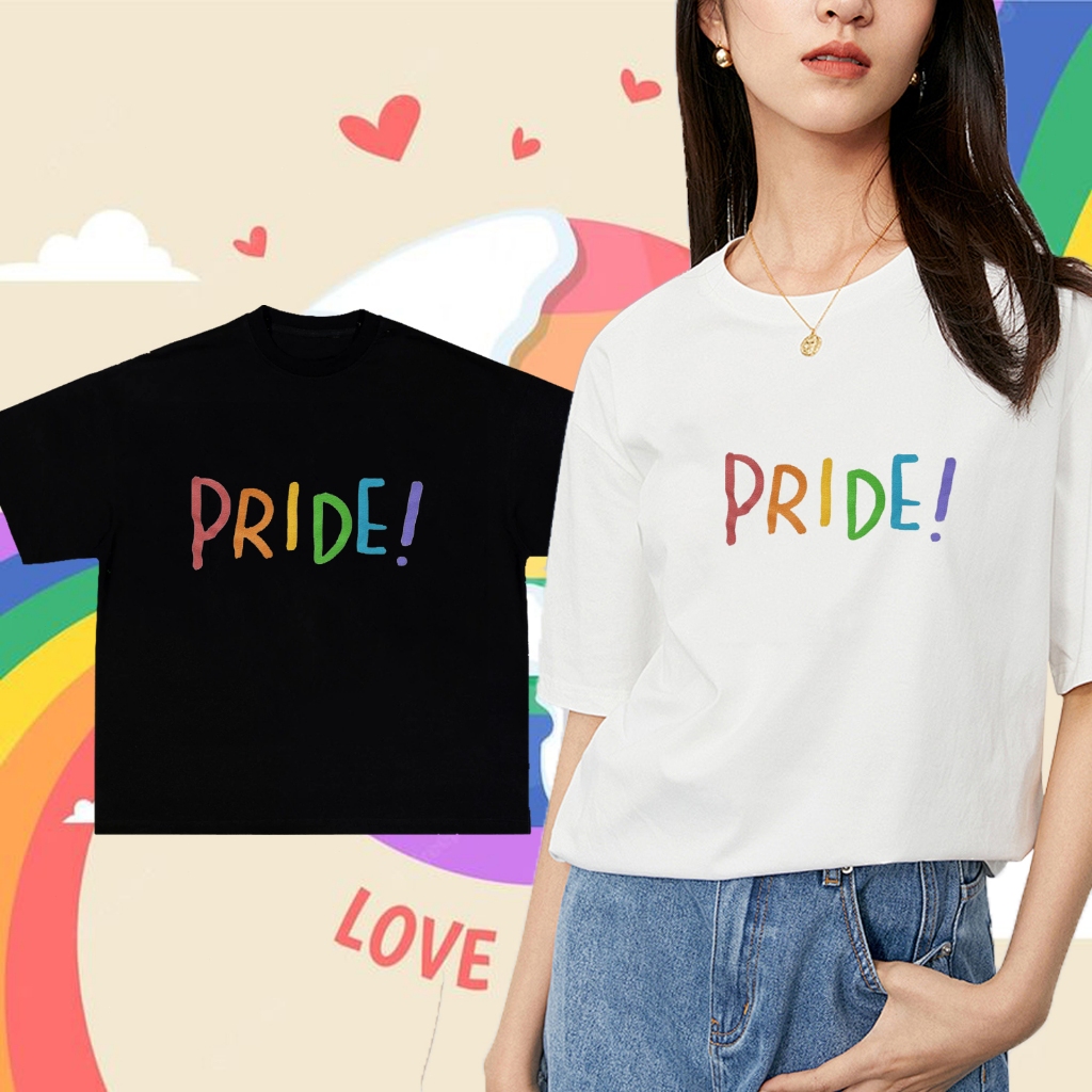 เสื้อยืดความภาคภูมิใจ LGBTQ+ Pride Parade Gay Lesbian T-shirt