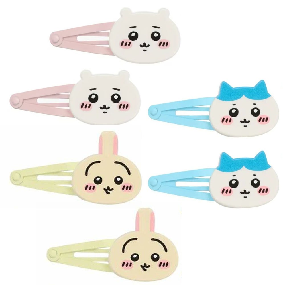 Chikawa กิ๊บติดผม Mascot ชุด Usagi Hachiware Momonga Barrette เครื่องประดับผม