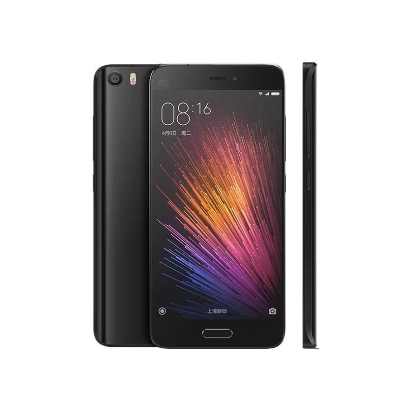 โทรศัพท์มือสอง Xiaomi MI 5 3/4+32/64GB แบตเตอรี่ 3200mAh สมาร์ทโฟน 12 ล้านพิกเซล พร้อมปลดล็อคลายนิ้ว