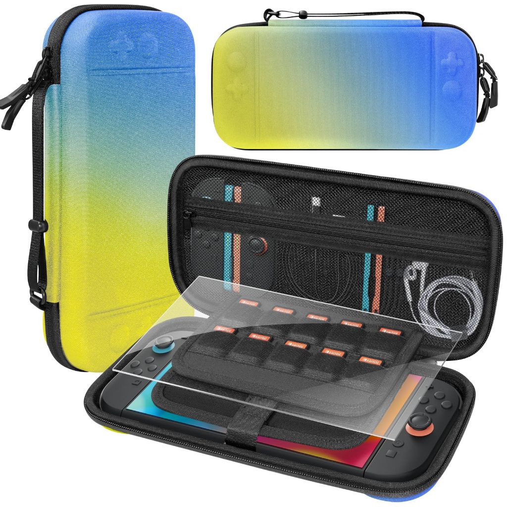 เคสพกพา Switch 2 เข้ากันได้กับคอนโซล Nintendo Switch 2, กระเป๋าเดินทาง Switch 2, กระเป๋าเดินทางแบบแข