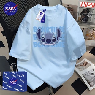 【พร้อมส่ง】🔥NASA ใส่ได้ทั้งชายหญิง เสื้อยืด ทรงโอเวอร์ไซส์ ผ้…