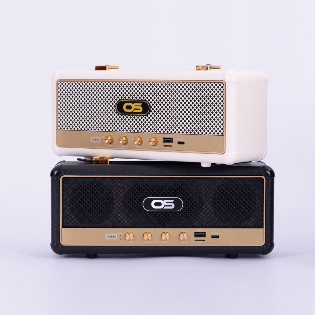 [รับประกัน 1 ปี] Oscrop Bluetooth Speaker รุ่น OS-AIR2 Wireless Speaker with Strap Bluetooth Speaker