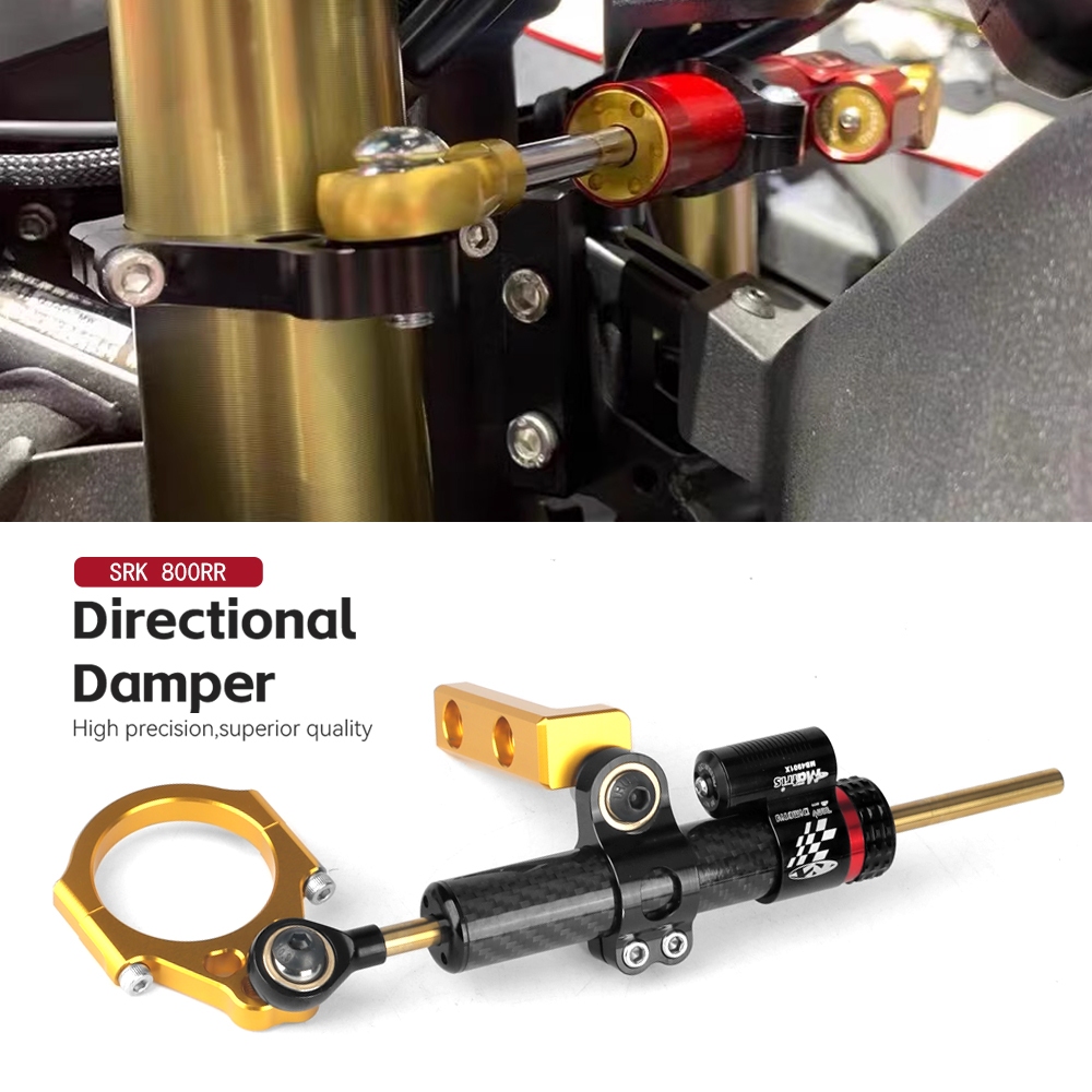 Srk800rr รถจักรยานยนต์ Stabilizer พวงมาลัย Damper Bracket ชุดติดตั้งอุปกรณ์เสริมสําหรับ QJ มอเตอร์ S