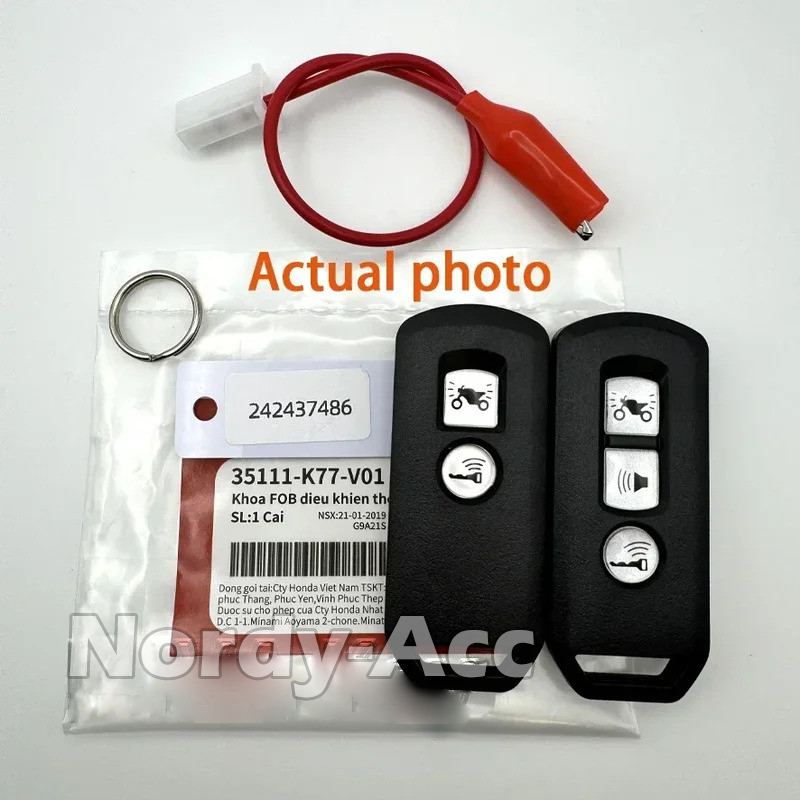 หลังการขาย LAVA K77 รีโมทคอนโทรล Key สําหรับ Honda สกู๊ตเตอร์ K77 ADV SH 150 Forza 300 PCX150 การ์ด 