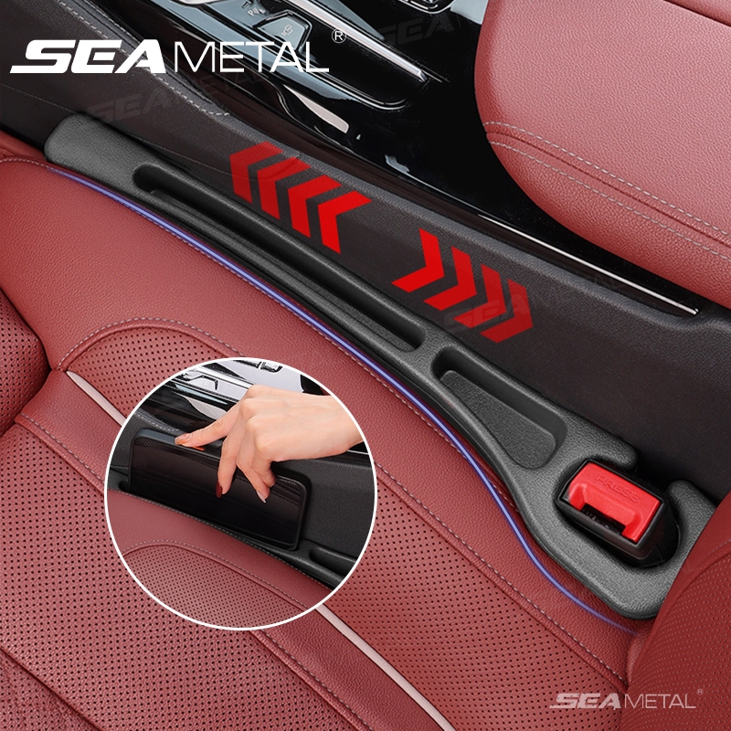 SEAMETAL ฟิลเลอร์ช่องว่างที่นั่งรถยนต์ ฟิลเลอร์ด้านข้าง ตะเข็บด้านข้างรถ สําหรับรถยนต์ SUV รถบรรทุก