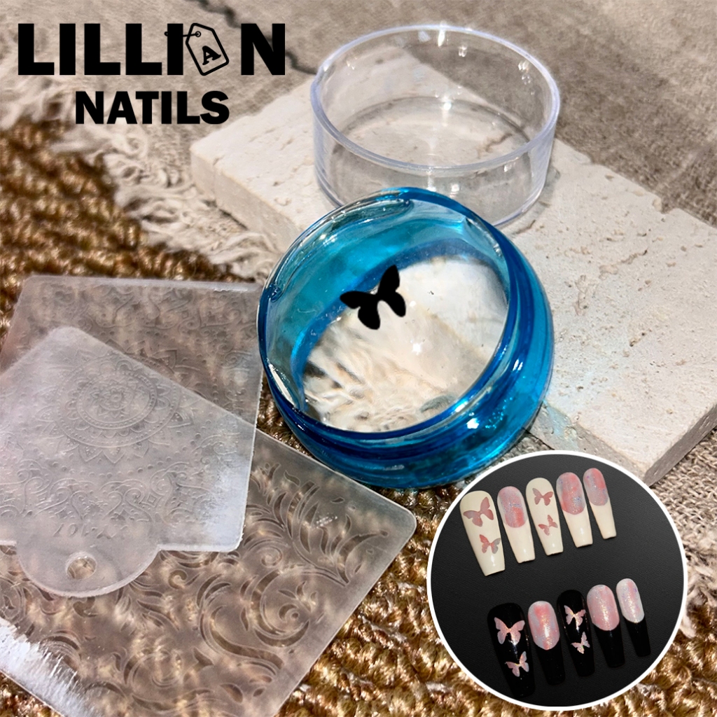 พร้อมส่งในไทย  Stamping plate แผ่นปั้มลาย เพ้นท์ลาย พิมพ์แม่พิมพ์เครื่องมือทําเล็บเครื่องมือ - รูปที่ 7