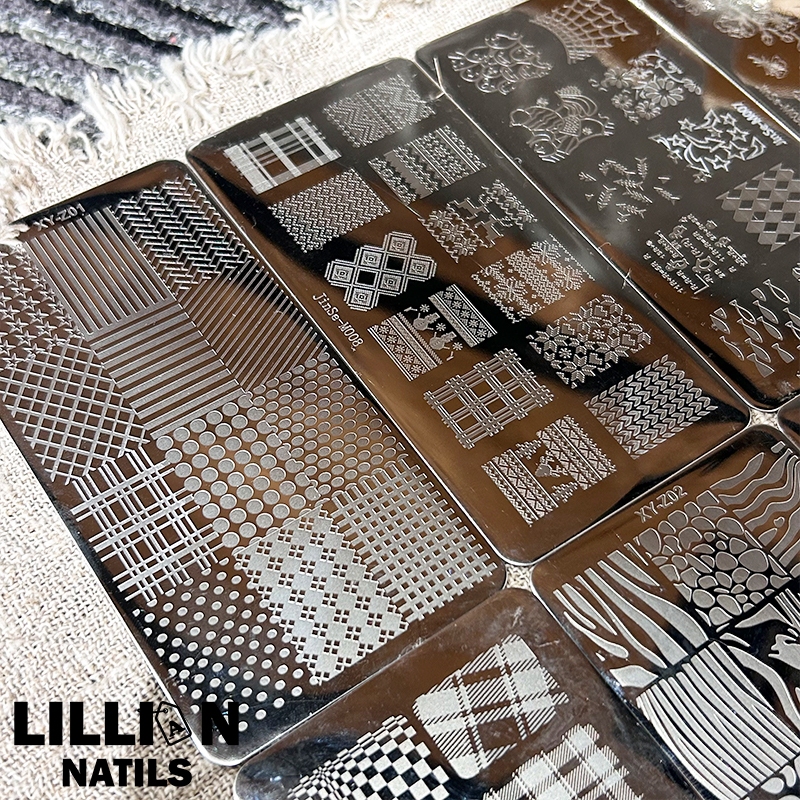 พร้อมส่งในไทย  Stamping plate แผ่นปั้มลาย เพ้นท์ลาย พิมพ์แม่พิมพ์เครื่องมือทําเล็บเครื่องมือ - รูปที่ 2