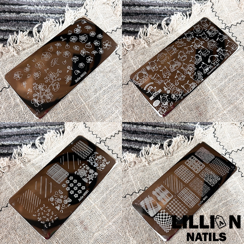 พร้อมส่งในไทย  Stamping plate แผ่นปั้มลาย เพ้นท์ลาย พิมพ์แม่พิมพ์เครื่องมือทําเล็บเครื่องมือ - รูปที่ 3