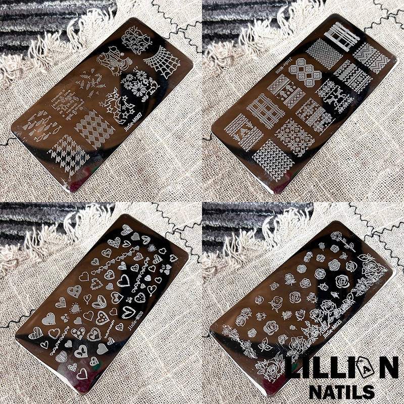 พร้อมส่งในไทย  Stamping plate แผ่นปั้มลาย เพ้นท์ลาย พิมพ์แม่พิมพ์เครื่องมือทําเล็บเครื่องมือ - รูปที่ 4