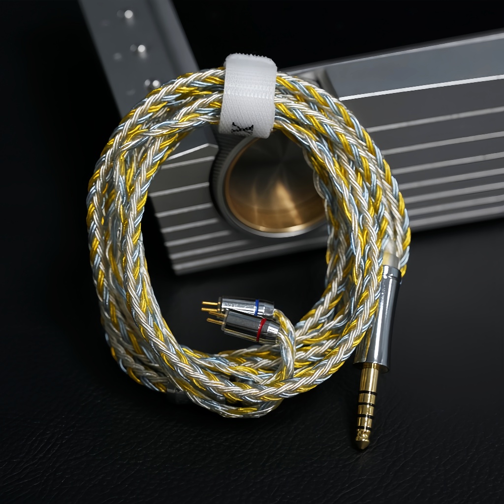 XINHS 16 core 5N copper silver plated headphone upgrade cable