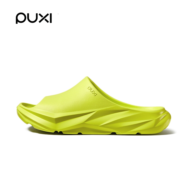 【New arrivals】PUXI 2025 EVA การเคลื่อนที่รองเท้าแตะ สุภาพสตรีและผู้ชาย รองเท้ากลางแจ้ง รองเท้า แตะ