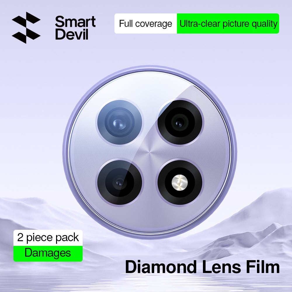 Smartdevil เลนส์ป้องกันฟิล์มสําหรับ OnePlus ACE5Pro/ OnePlus ACE5/ ACE3Pro กล้องด้านหลังป้องกันการระ