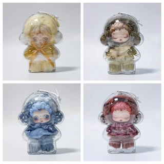 [COD/12H] SKULLPANDA V2 Series Cover Skullpanda Winter Symphony เคสใสป้องกัน SP Plush Cute Dolls Transparent Dustproof HD Shell Cover