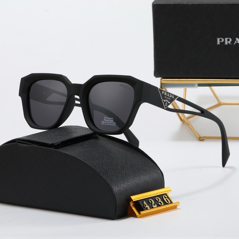 แว่นกันแดดแฟชั่น Pujia ยอดนิยมในยุโรปและอเมริกา Square แว่นกันแดดสําหรับบุรุษและสตรีกรอบใหญ่ป้องกันรังสียูวี